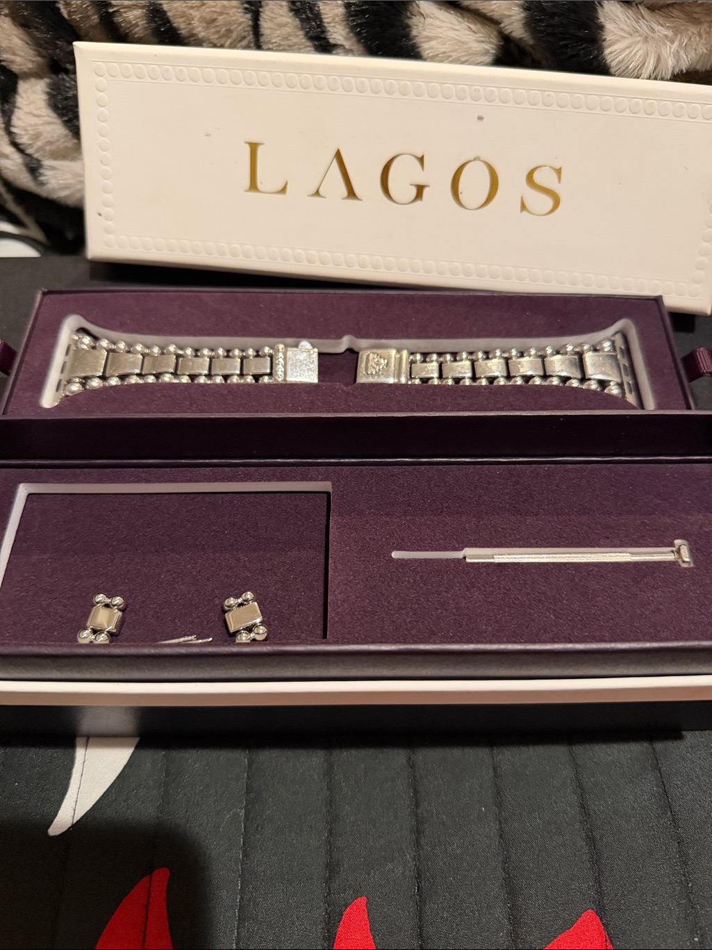 Lagos Stainless Steel Watch Bracelet For Apple Watch